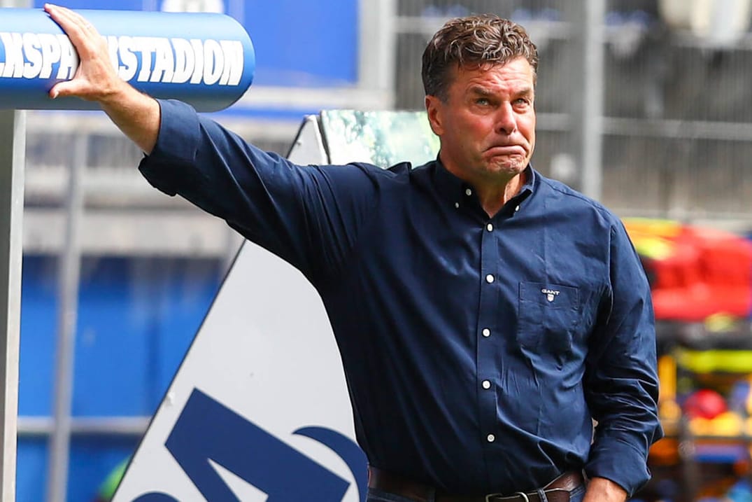 Dieter Hecking: Der HSV-Trainer hat bei den Hamburgern angeblich keine Zukunft.