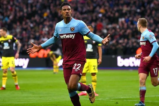 Geht mittlerweile für West Ham United auf Torejagd: Ex-Eintracht-Profi Sébastien Haller.