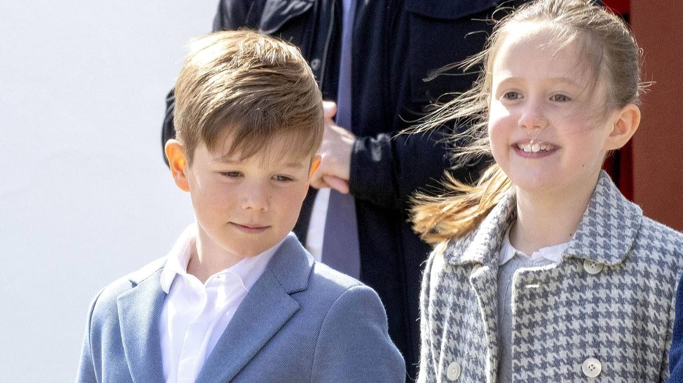 Prinz Vincent und Prinzessin Josephin: Hier wurden die Zwillinge im April 2019 abgelichtet. Seitdem sind sie ganz schön groß geworden.