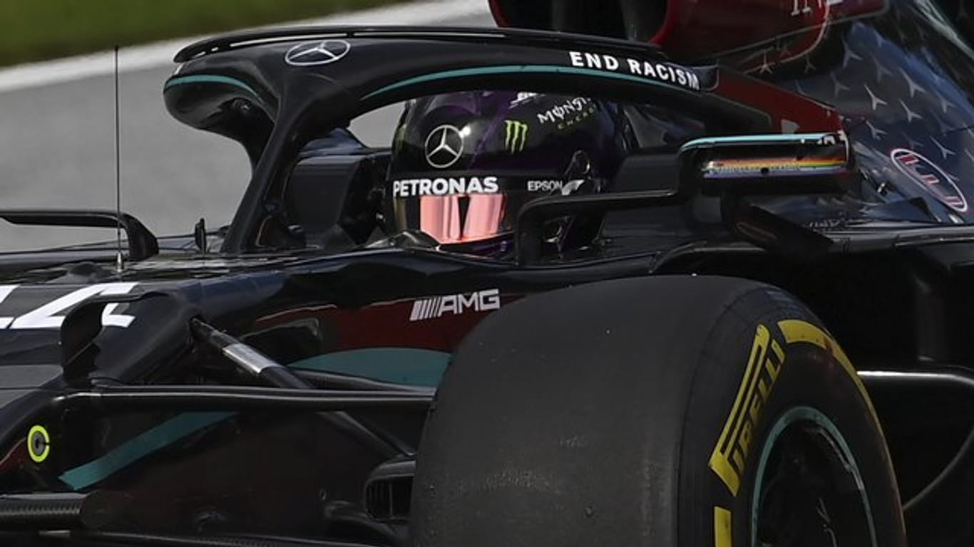 Weltmeister Lewis Hamilton steht im Mercedes ein spezielles Steuerungssystem zur Verfügung.