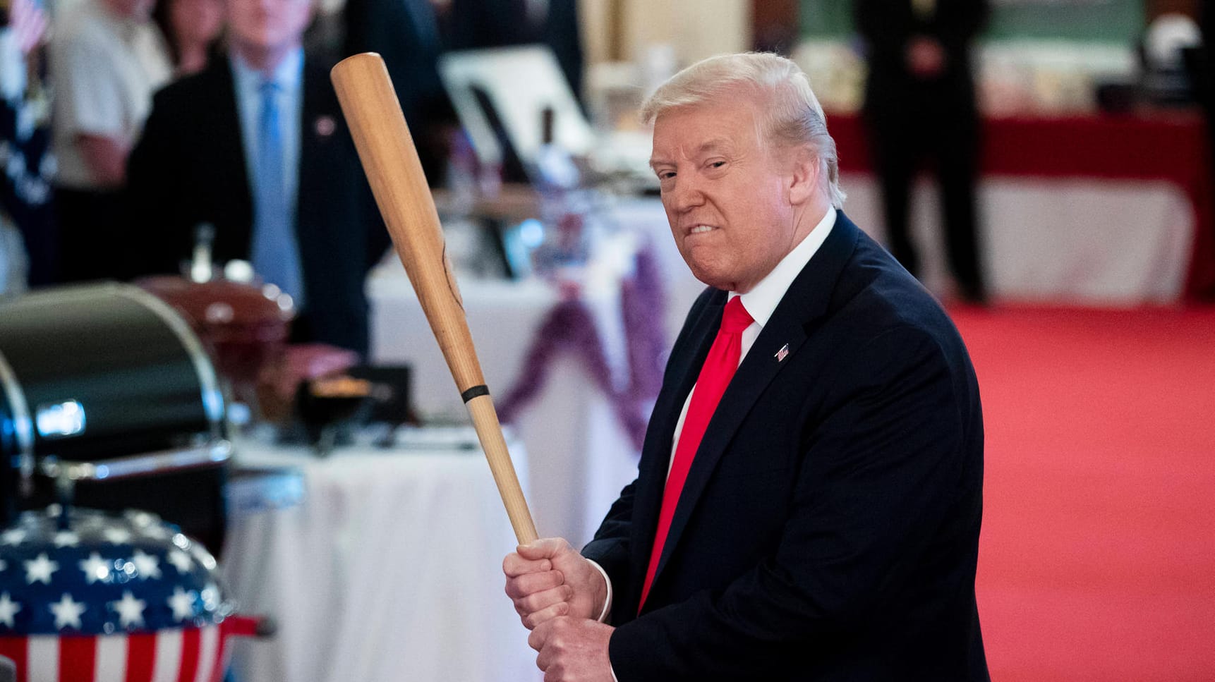 US-Präsident Donald Trump bei einer Veranstaltung im Weißen Haus.