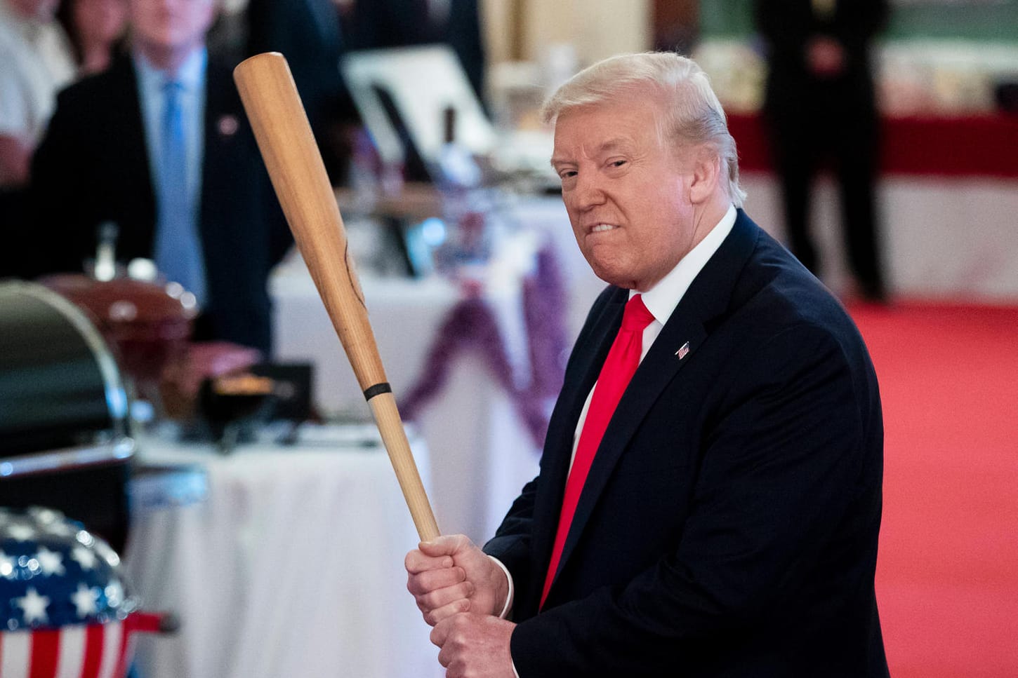 US-Präsident Donald Trump bei einer Veranstaltung im Weißen Haus.