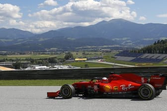 Sebastian Vettel kam in Österreich nur auf Platz zehn.