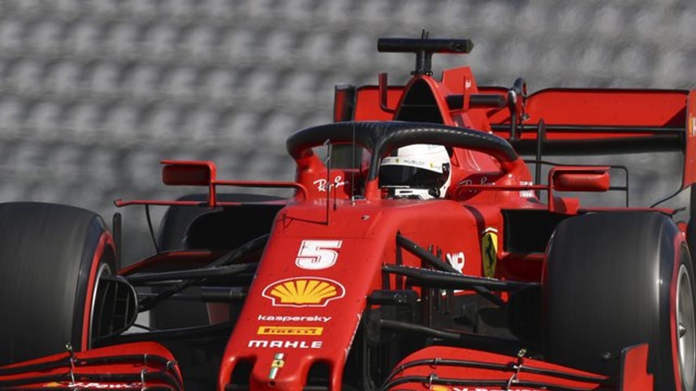 Sebastian Vettel erlebte im Ferrari in Österreich eine Frustfahrt.
