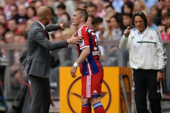 Konnten nicht gut miteinanender beim FC Bayern: Ex-Trainer Pep Guardiola (l) und Ex-Teamarzt Hans-Wilhelm Müller-Wohlfahrt.