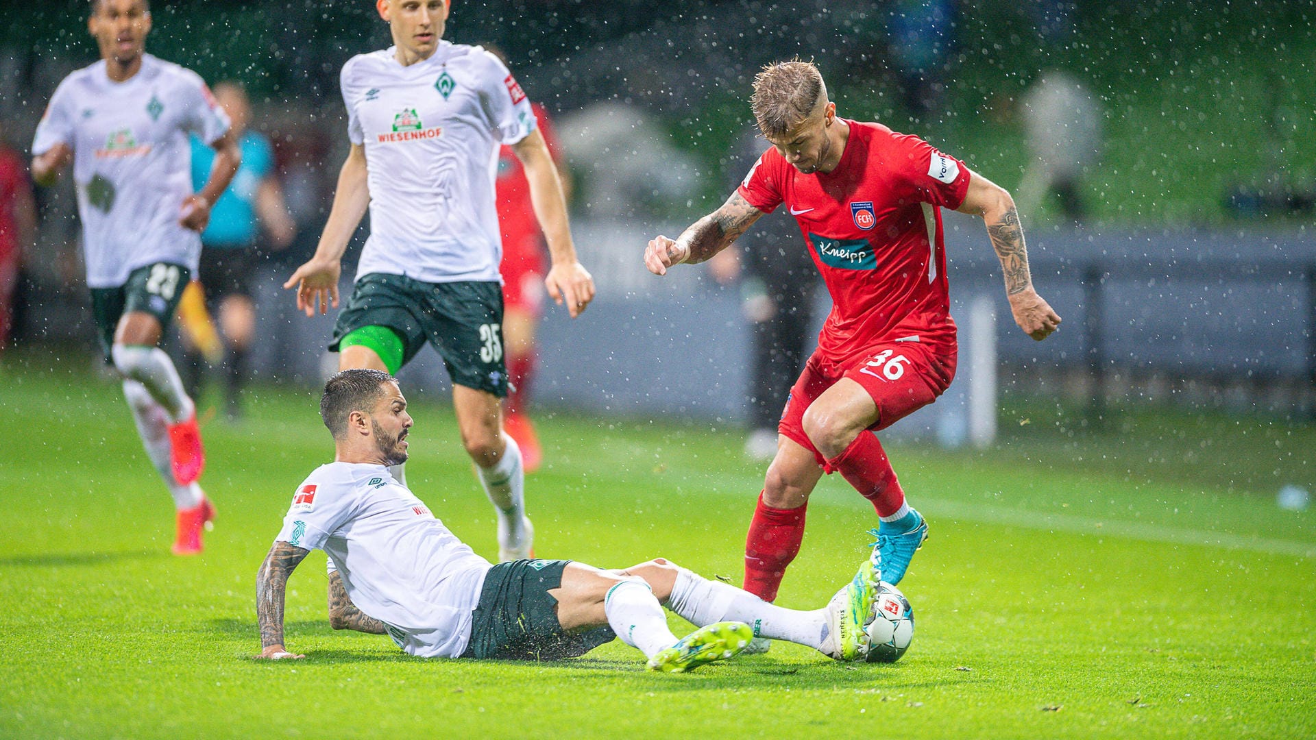 Das Hinspiel zwischen Bremen und Heidenheim endete 0:0: Wenn Werder den ersten Bundesliga-Abstieg seit 40 Jahren verhindern will, brauchen sie mindestens ein Auswärts-Tor.