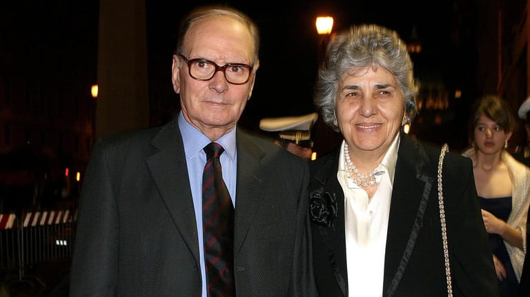Ennio Morricone und seine Frau Maria: Die beiden waren seit 1956 verheiratet.