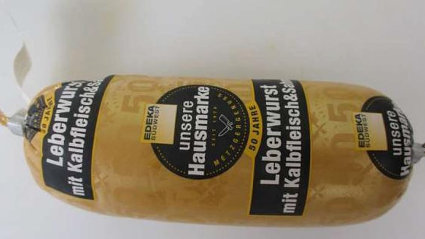 Rückruf: Leberwurst mit Kalbfleisch & Sahne der Eigenmarke "Unsere Hausmarke" von Edeka