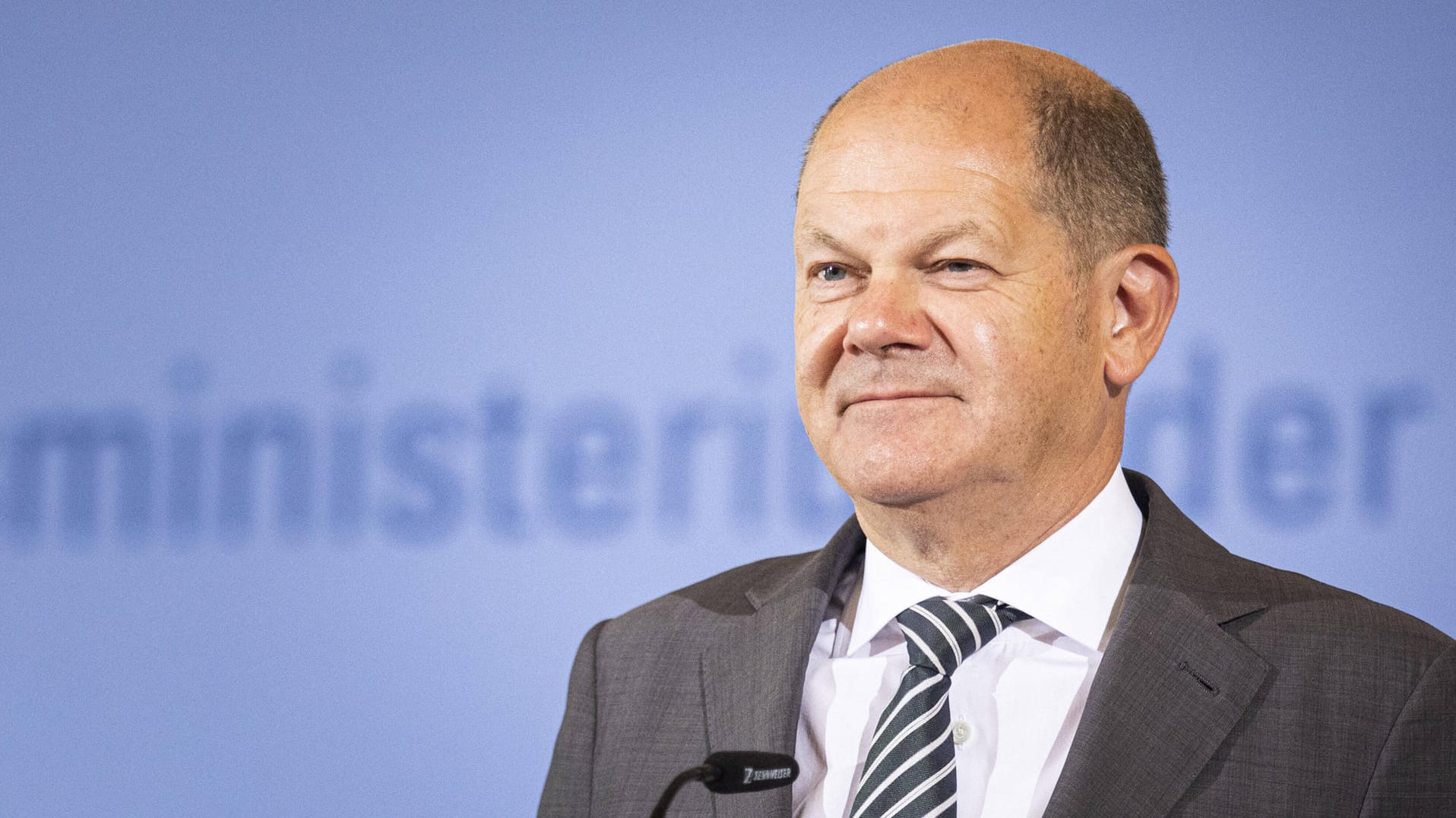 Olaf Scholz sieht für sich gute Chancen für eine Kanzlerkandidatur.