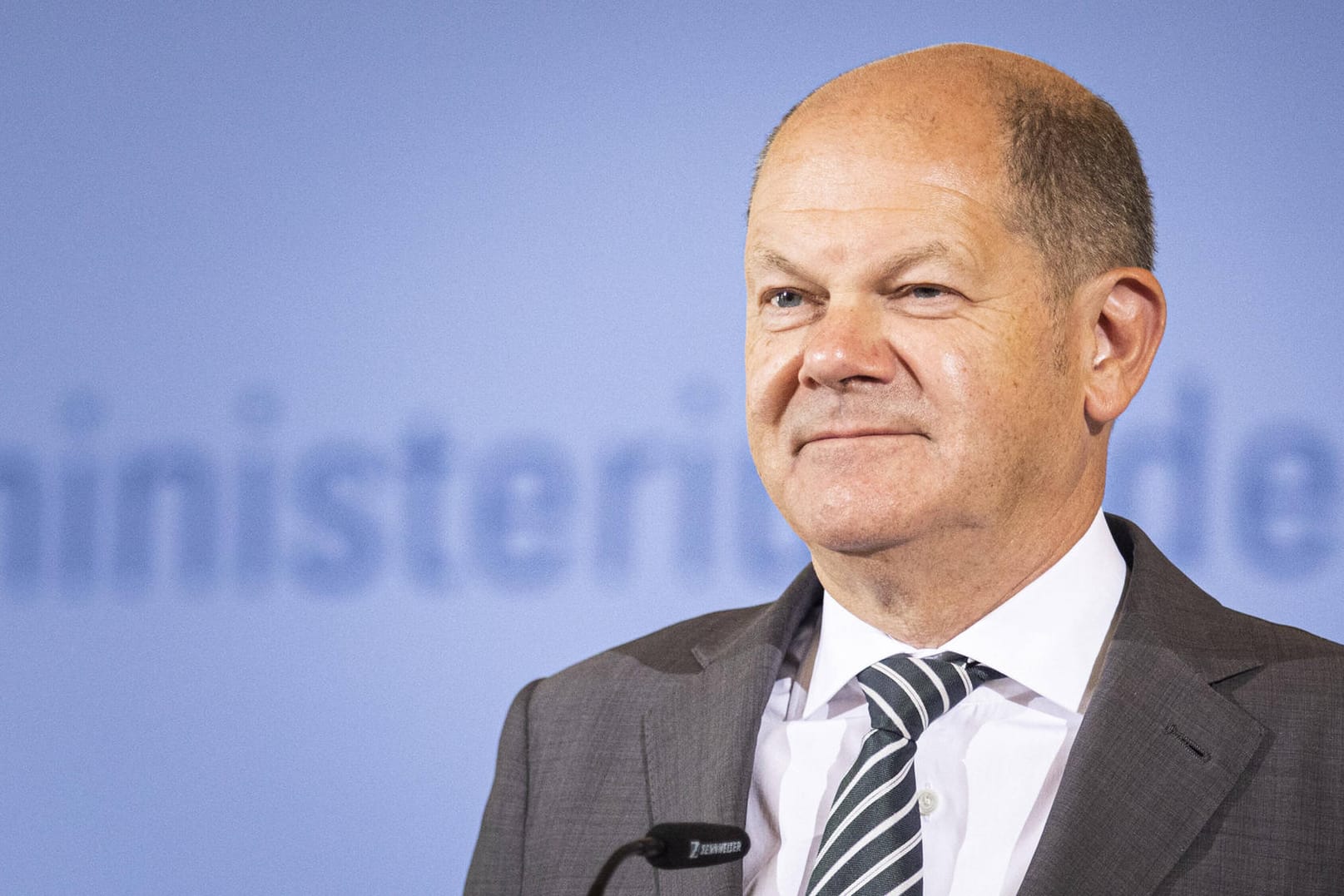 Olaf Scholz sieht für sich gute Chancen für eine Kanzlerkandidatur.