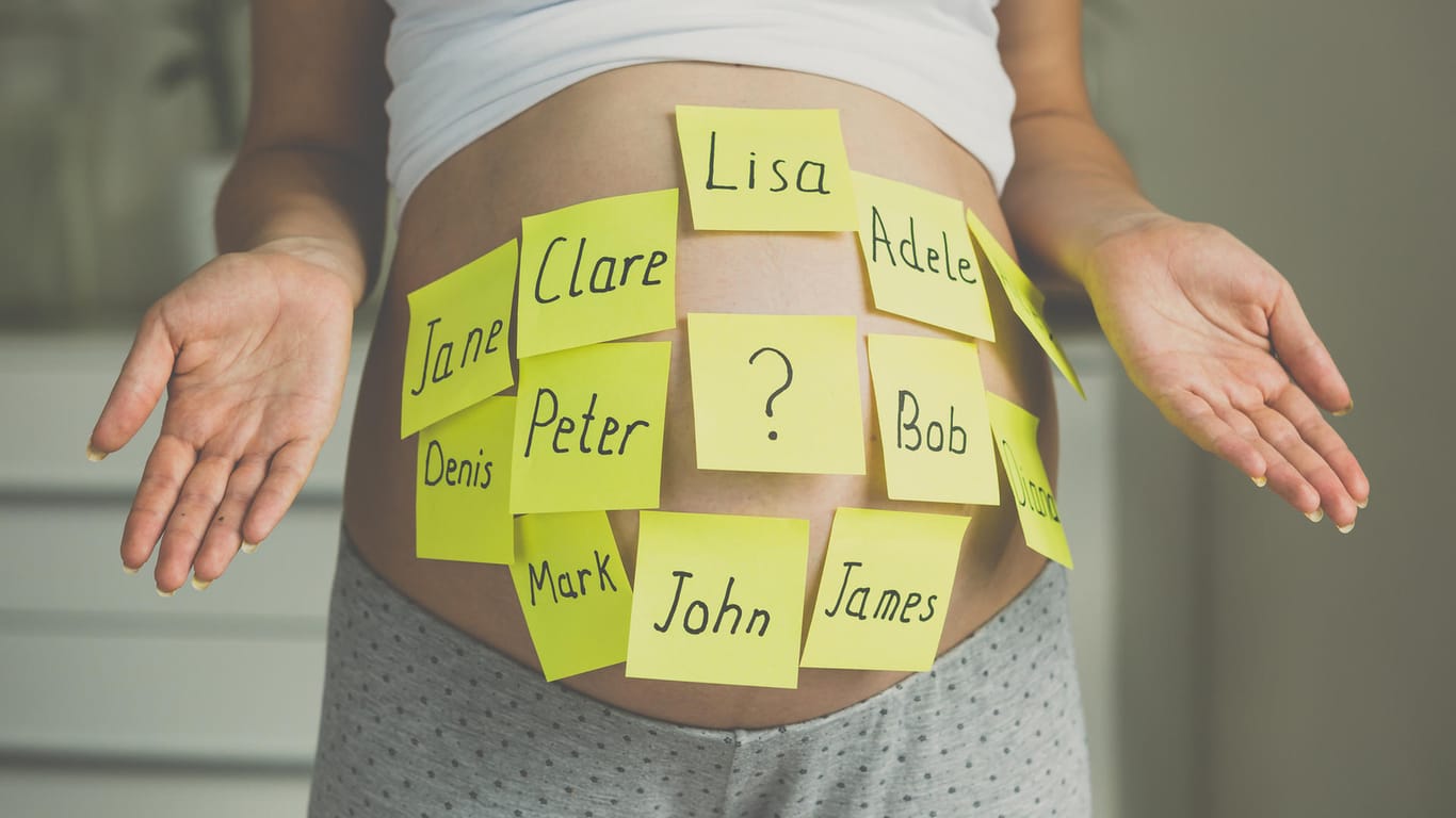 Babynamen: Wie soll der Nachwuchs heißen? Namen, die in den USA häufig vergeben werden, sind zum Teil auch hierzulande beliebt.
