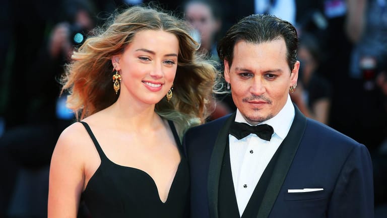 Amber Heard und Johnny Depp: ein Bild aus glücklicheren Zeiten.