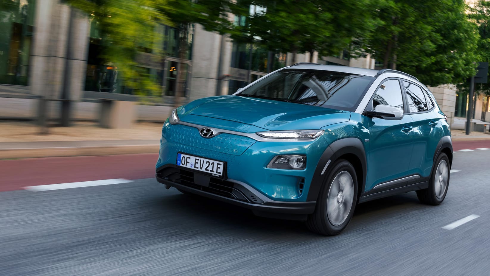 Hyundai Kona Elektro: Das SUV gibt es nun mit 29,72 Prozent Nachlass.