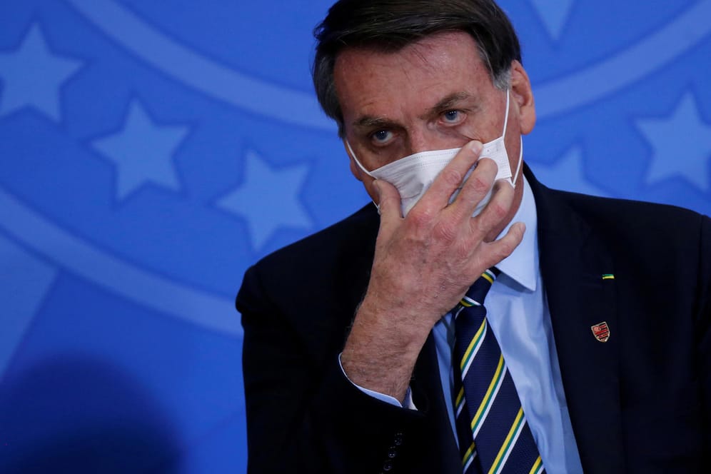 Jair Bolsonaro: Der brasilianische Präsident hat sich mit dem Coronavirus infiziert.