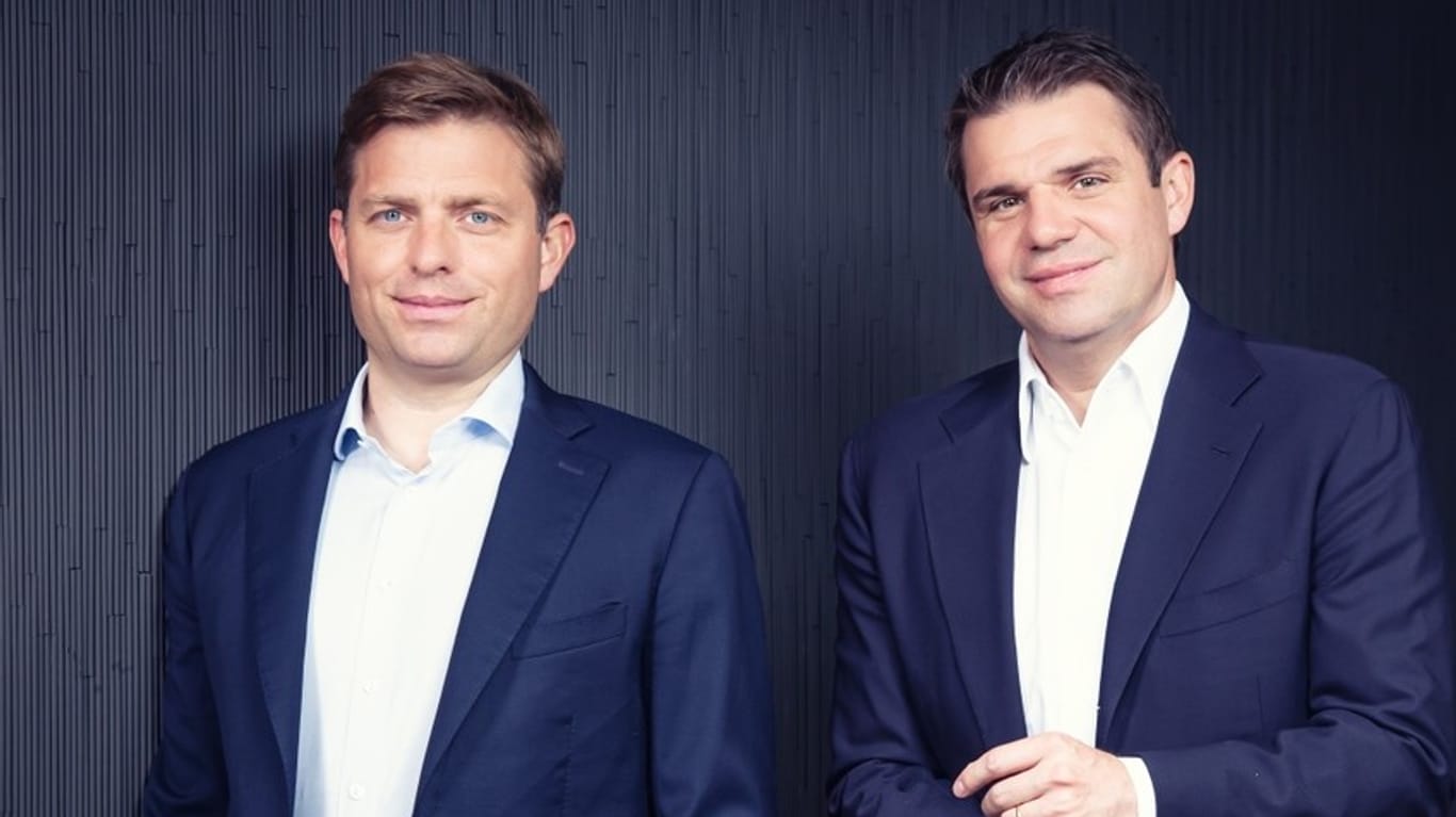 Firmen-Vorstände: Konstantin (links) und Alexander Sixt.