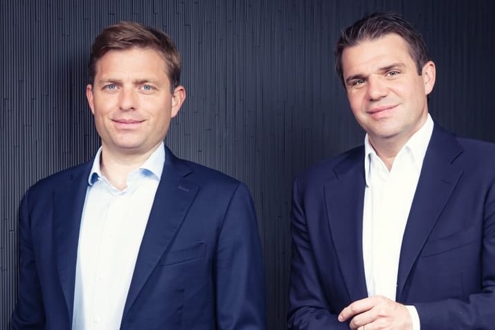 Firmen-Vorstände: Konstantin (links) und Alexander Sixt.