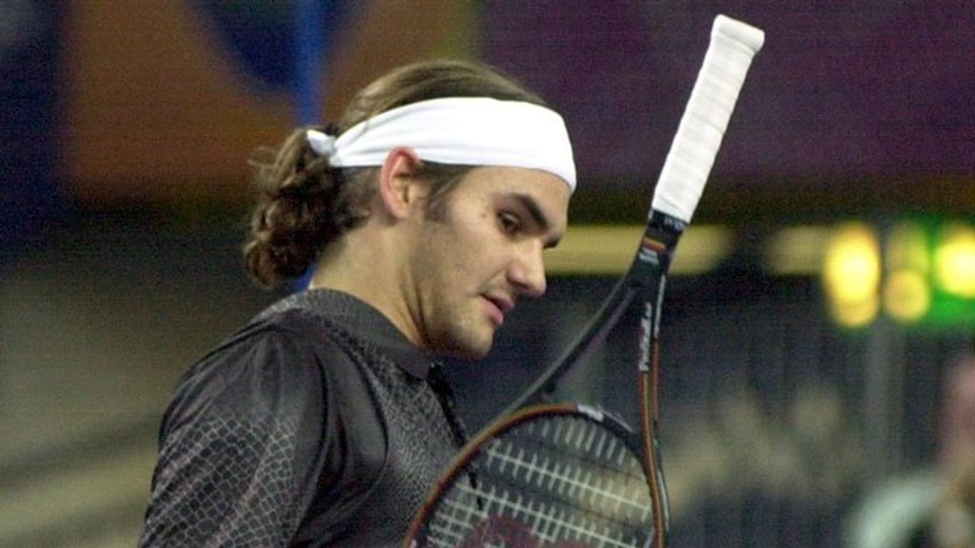War nicht immer ein Gentleman auf dem Tennisplatz: Roger Federer.