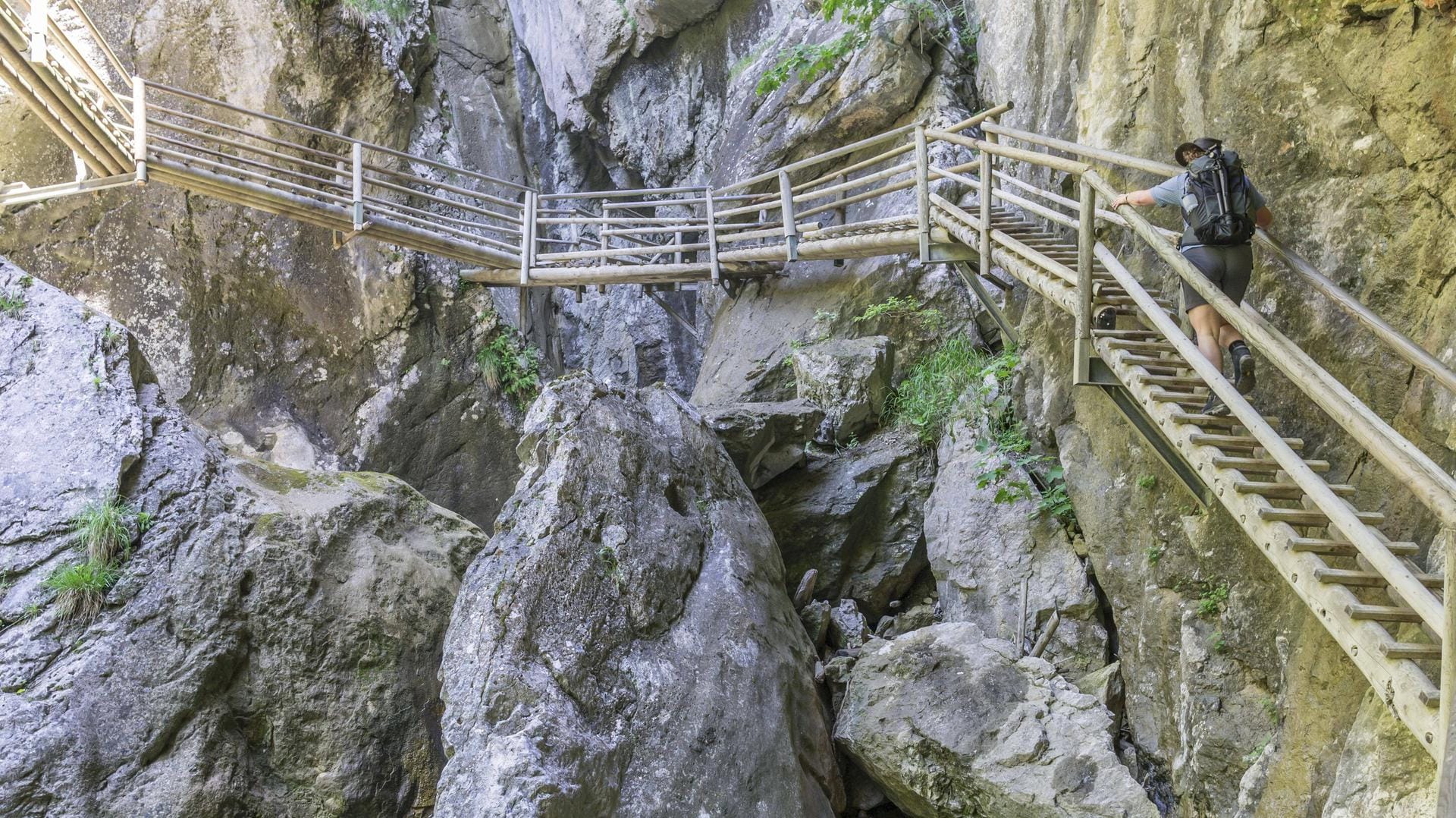 Steig in der Bärenschützklamm: Der Vorfall ereignete sich bei Mixnitz in der Steiermark. (Symbolbild)