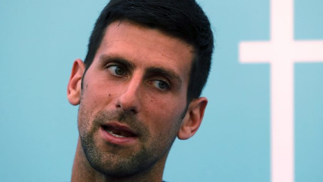 Hat noch nicht für die US Open zugesagt: Novak Djokovic.