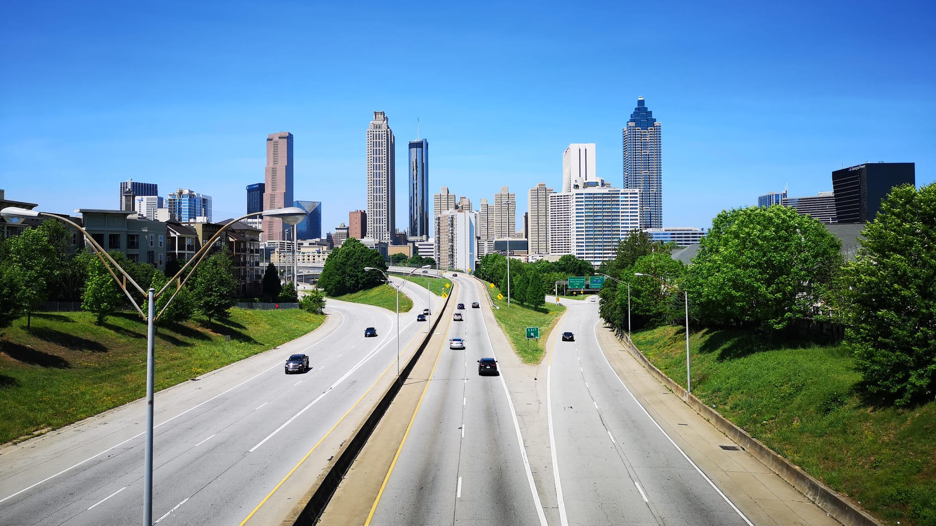 Filmorte in Georgia: Über die Jackson Street Bridge ritt Rick Grimes in "The Walking Dead" gen Atlanta.