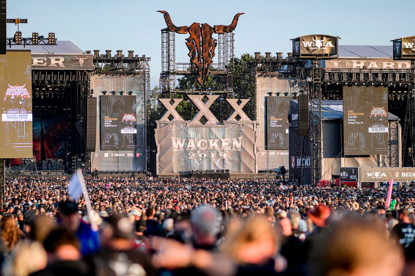 Wacken: Das Festival findet online statt.