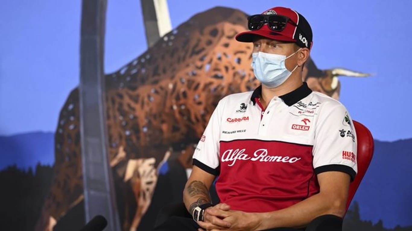 Begrüßt die Rückkehr von Fernando Alonso: Kimi Räikkönen vom Team Alfa Romeo Racing.