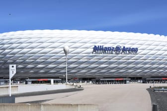 Heimstätte des FC Bayern: Die Allianz Arena in München.