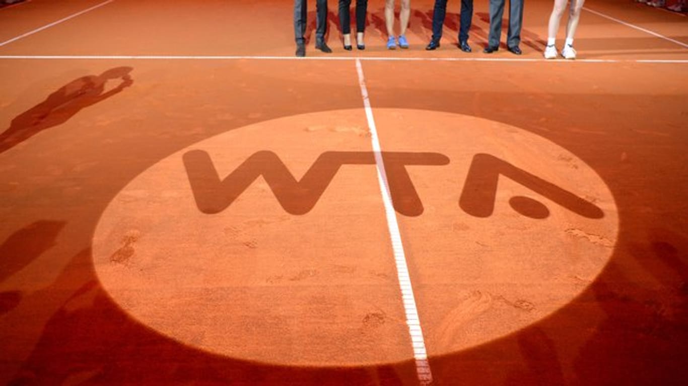 Das Logo der Women's Tennis Association (WTA).