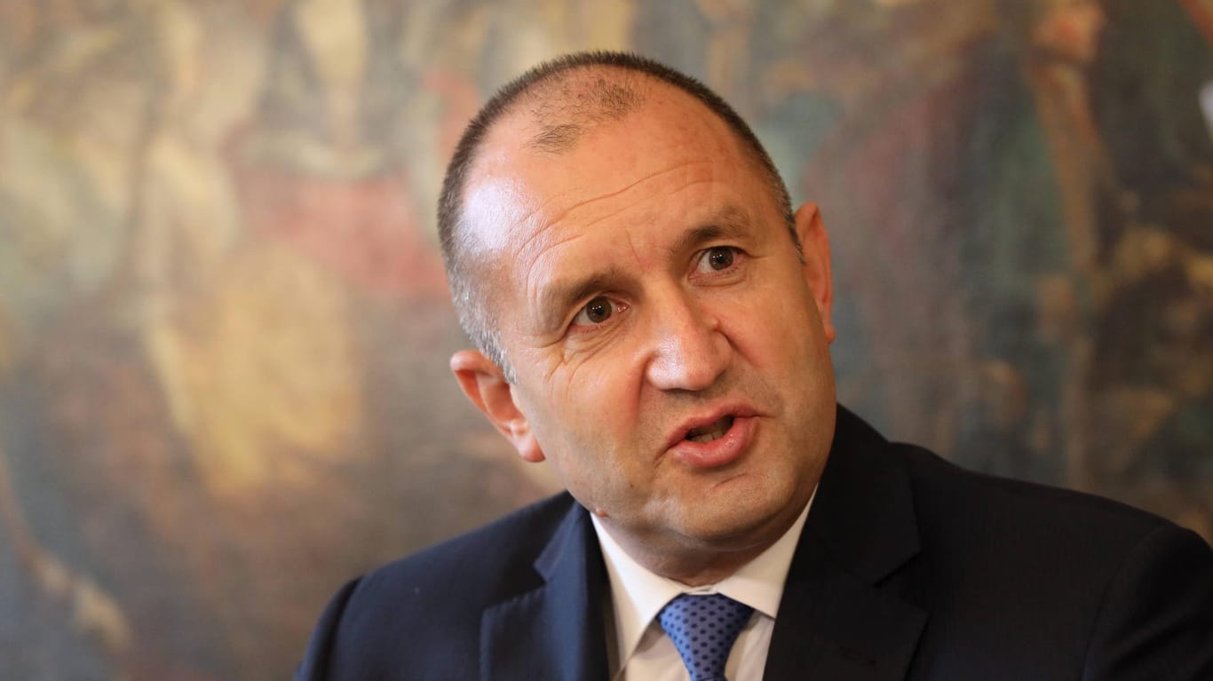 Rumen Radew: Der bulgarische Staatspräsident kritisiert die Regierung des Landes immer wieder scharf.