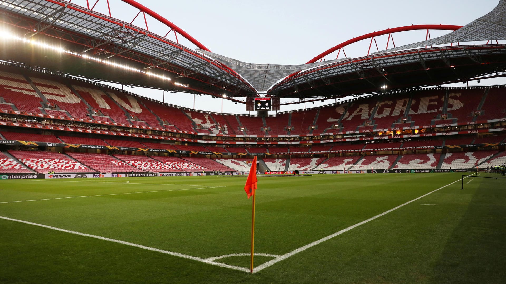 Das Estadio da Luz in Lissabon.