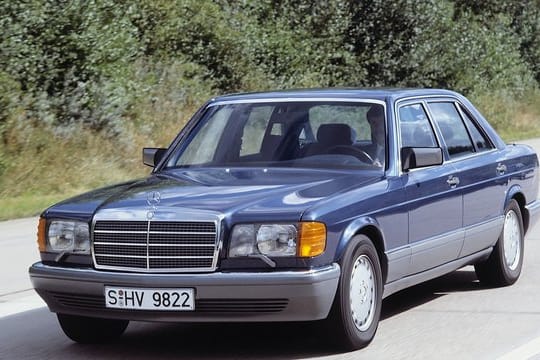 Mercedes S-Klasse: Der zeitlose Entwurf von Bruno Sacco lässt die Baureihe W 126 auch heute noch modern wirken.