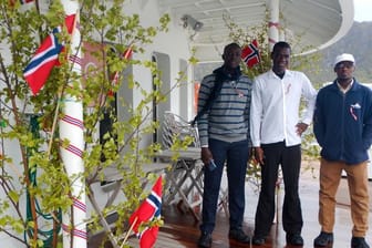 Das Forschungsschiff musste von der afrikanischen Küste zurück bis nach Norwegen fahren.