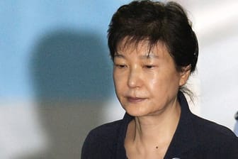 Die frühere Präsidentin von Südkorea, Park Geun Hye, bei einem ersten Prozess im Jahr 2017.