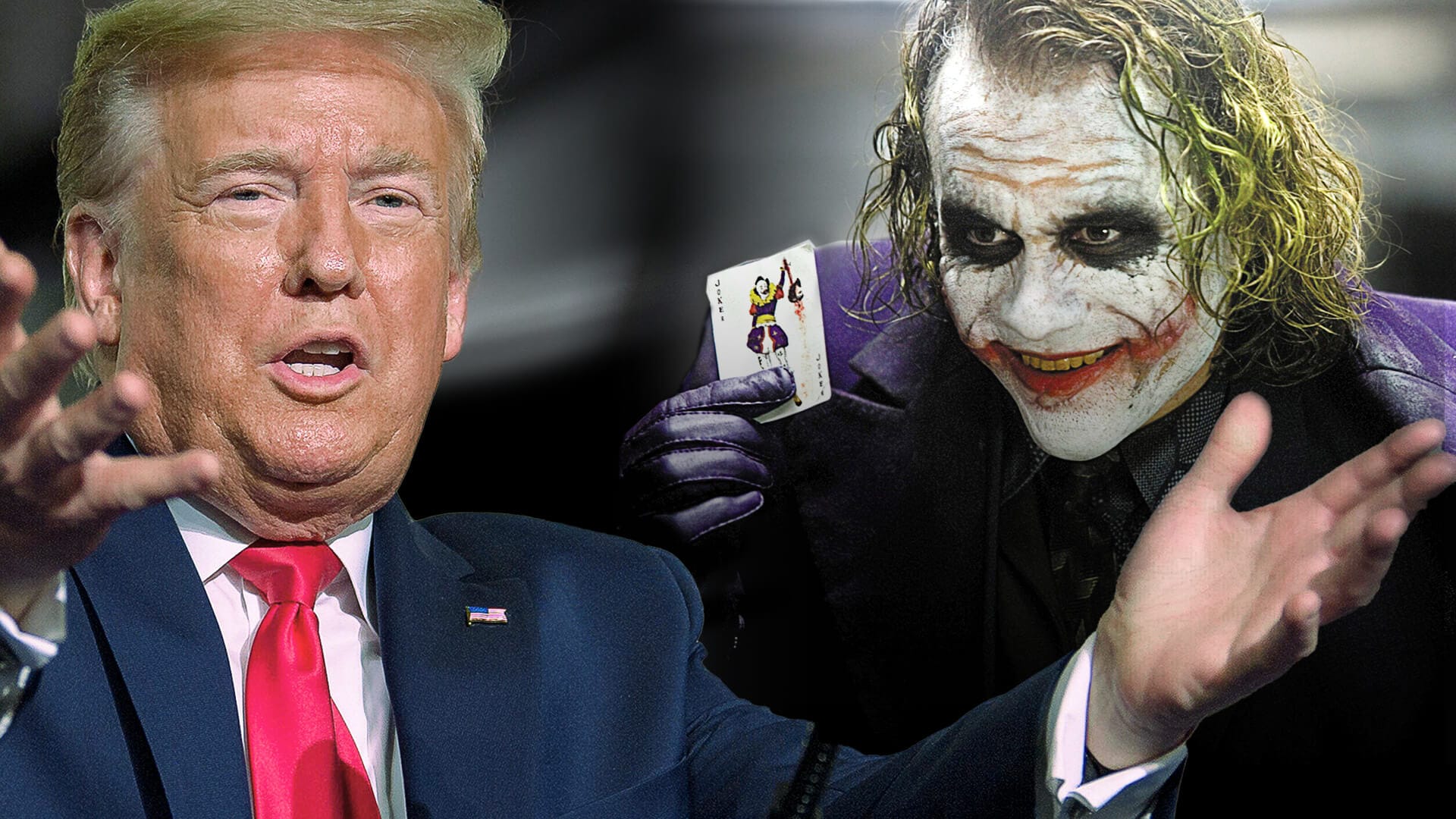 Donald Trump und der Joker