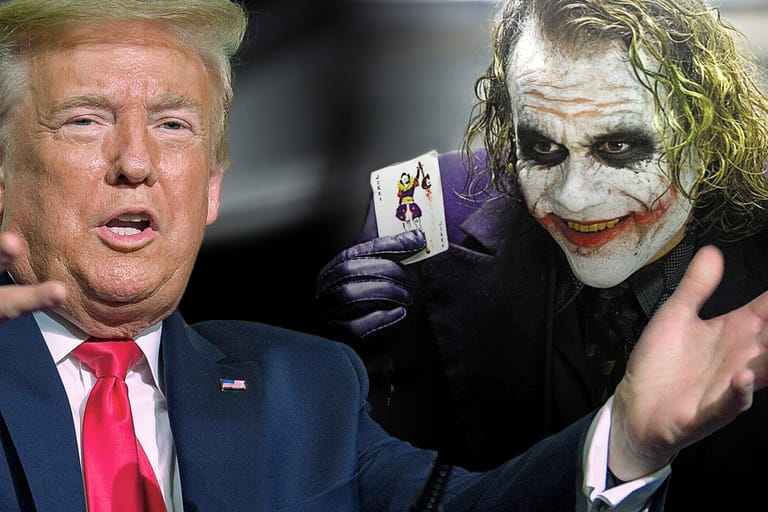 Donald Trump und der Joker