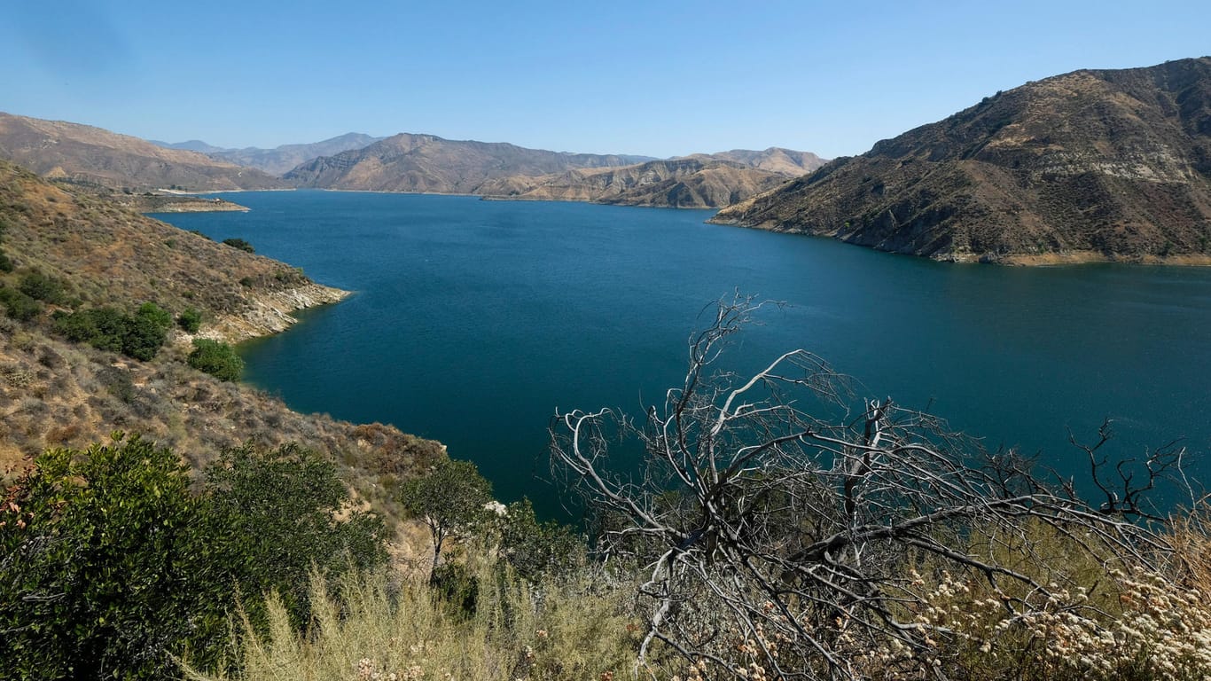 Lake Peru: Der See in Kalifornien liegt ungefähr 88 Kilometer nordwestlich von Los Angeles.