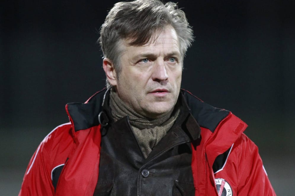 Wolfgang Jerat 2012 als Trainer von Viktoria Köln.