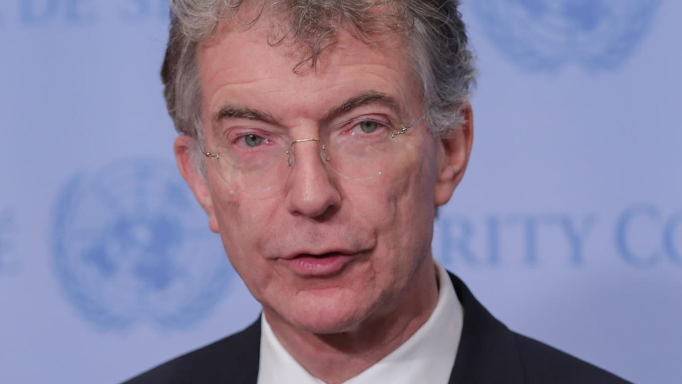 Christoph Heusgen, Ständiger Vertreter der Bundesrepublik bei den Vereinten Nationen: Heusgen kritisiert China und Russland für ihre Blockade der Hilfslieferungen nach Syrien.
