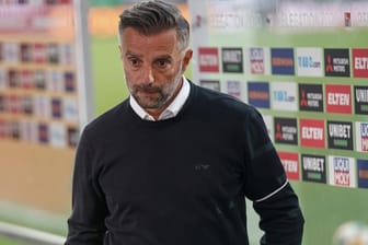 Thomas Oral: Der Trainer des FC Ingolstadt hatte nach der knappen Relegations-Entscheidung viel Wut für Schiedsrichter Dingert über.