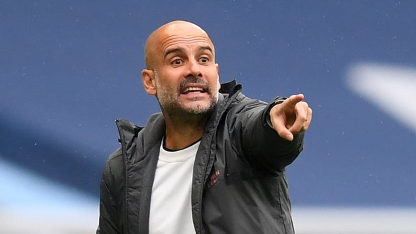 Manchester Citys Trainer Pep Guardiola hofft auf eine Aufhebung den Königsklassen-Banns.