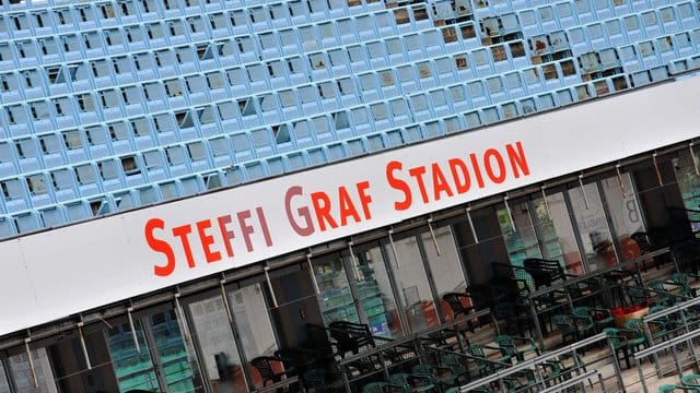 Auch im "Steffi Graf Stadion" im Berliner Grunewald wird wieder Tennis gespielt.