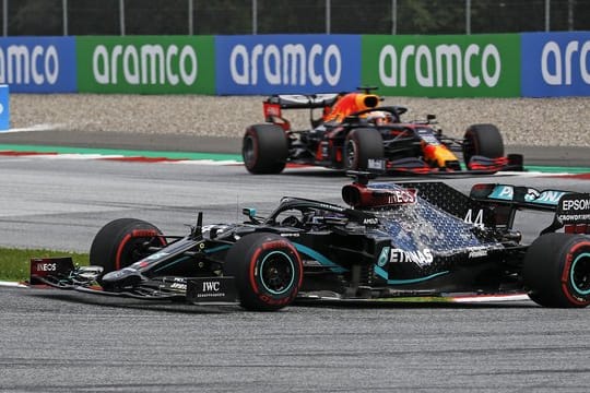 Weltmeister Lewis Hamilton holte sich beim zweiten Spielberg-Rennen den Sieg.