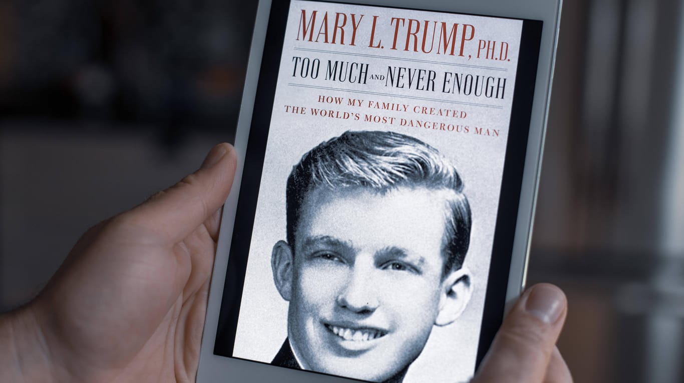 Das neue Enthüllungsbuch von Mary Trump: Die Nichte des US-Präsidenten spricht Donald Trump jede Eignung als Präsident ab.