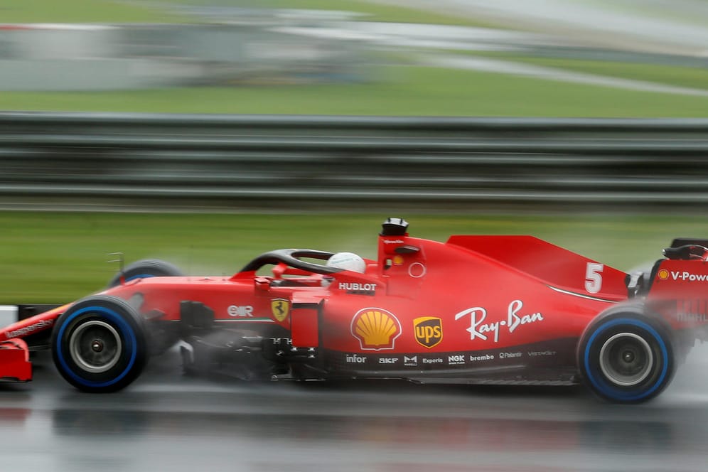 Sebastian Vettel: Für den Ferrari-Piloten endete der Grand Prix der Steiermark bereits in der ersten Runde.