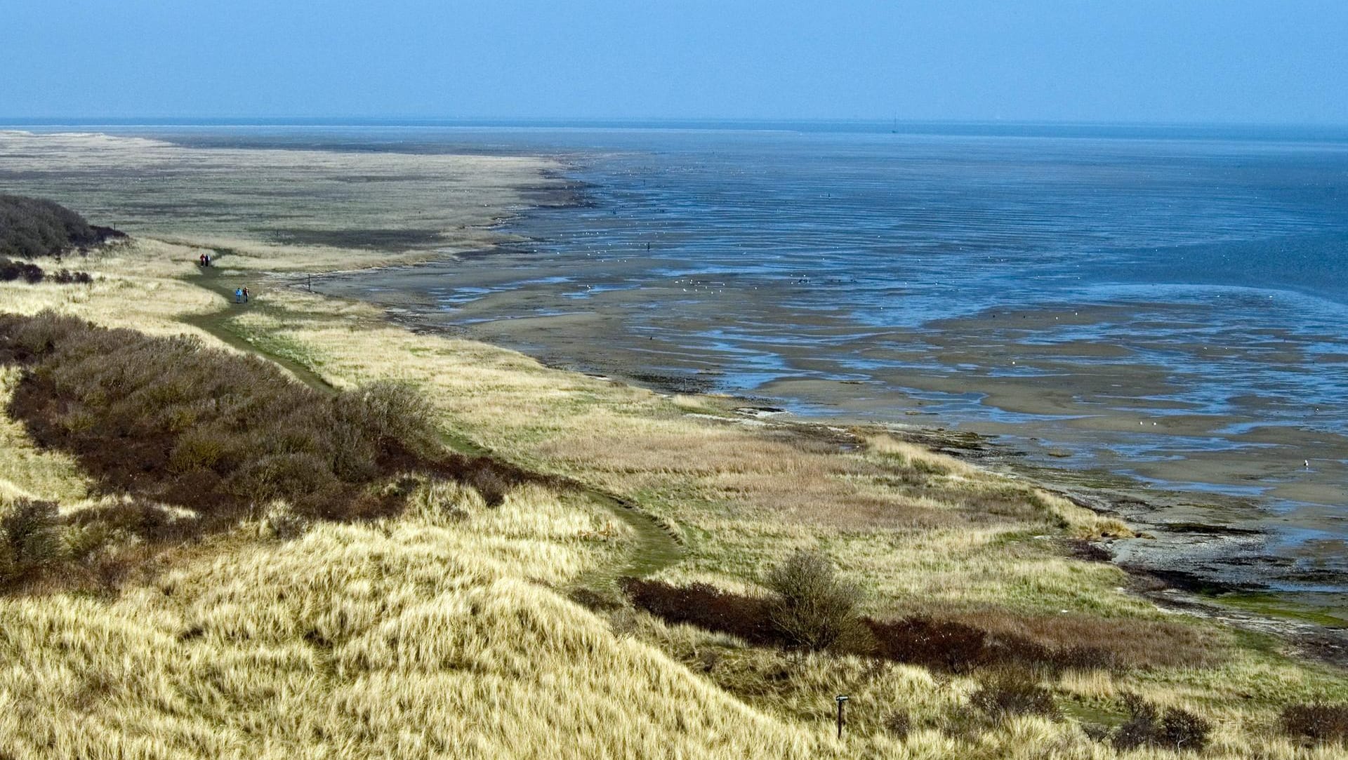 Kuestenlandschaft auf Ameland: Eine 14-Jährige verschwand am Samstagabend. Sie lebend zu finden, schließen die Ermittler inzwischen aus.