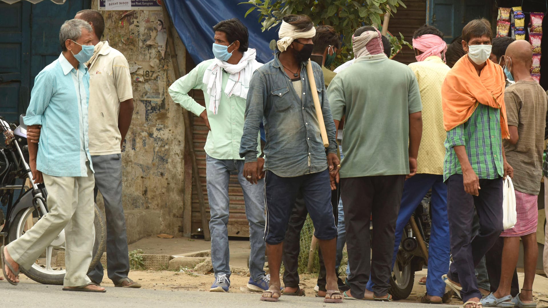 Tagelöhner in Indien: Haben aktuell wenig bis keine Arbeit und schlechte Perspektiven für die Zukunft.