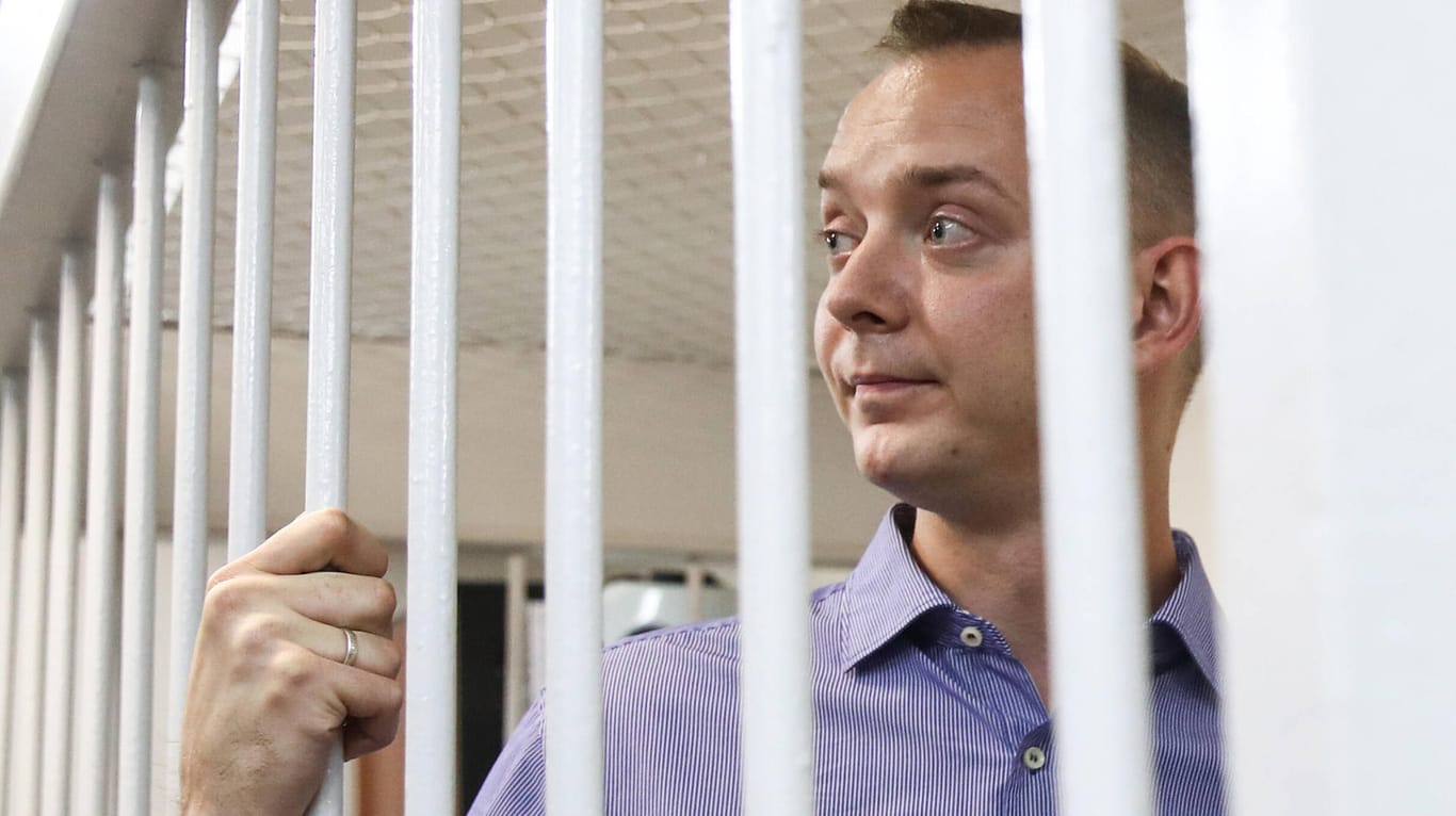 Iwan Safronow vor Gericht: Bei Schuldspruch drohen ihm bis zu 20 Jahre Haft.