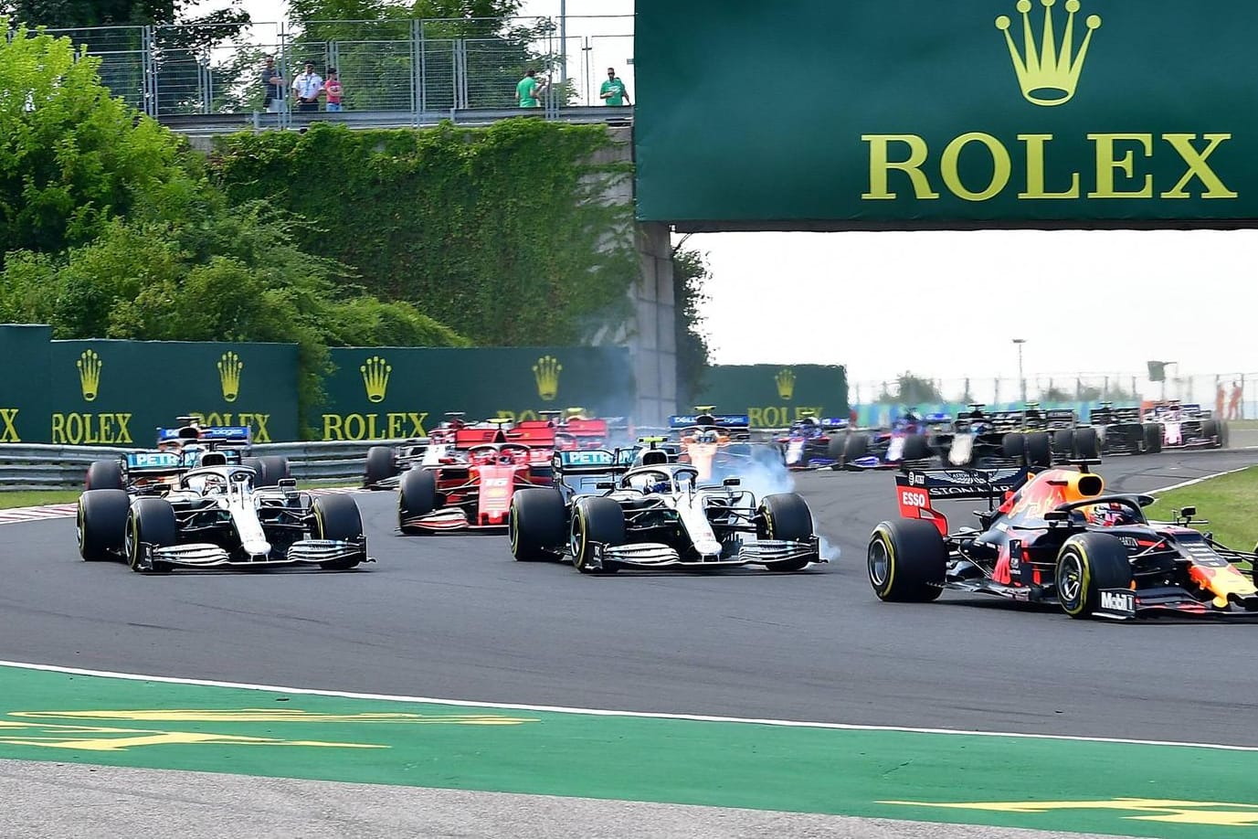 Großer Preis von Ungarn: Szene aus der letzten Saison auf dem Hungaroring.