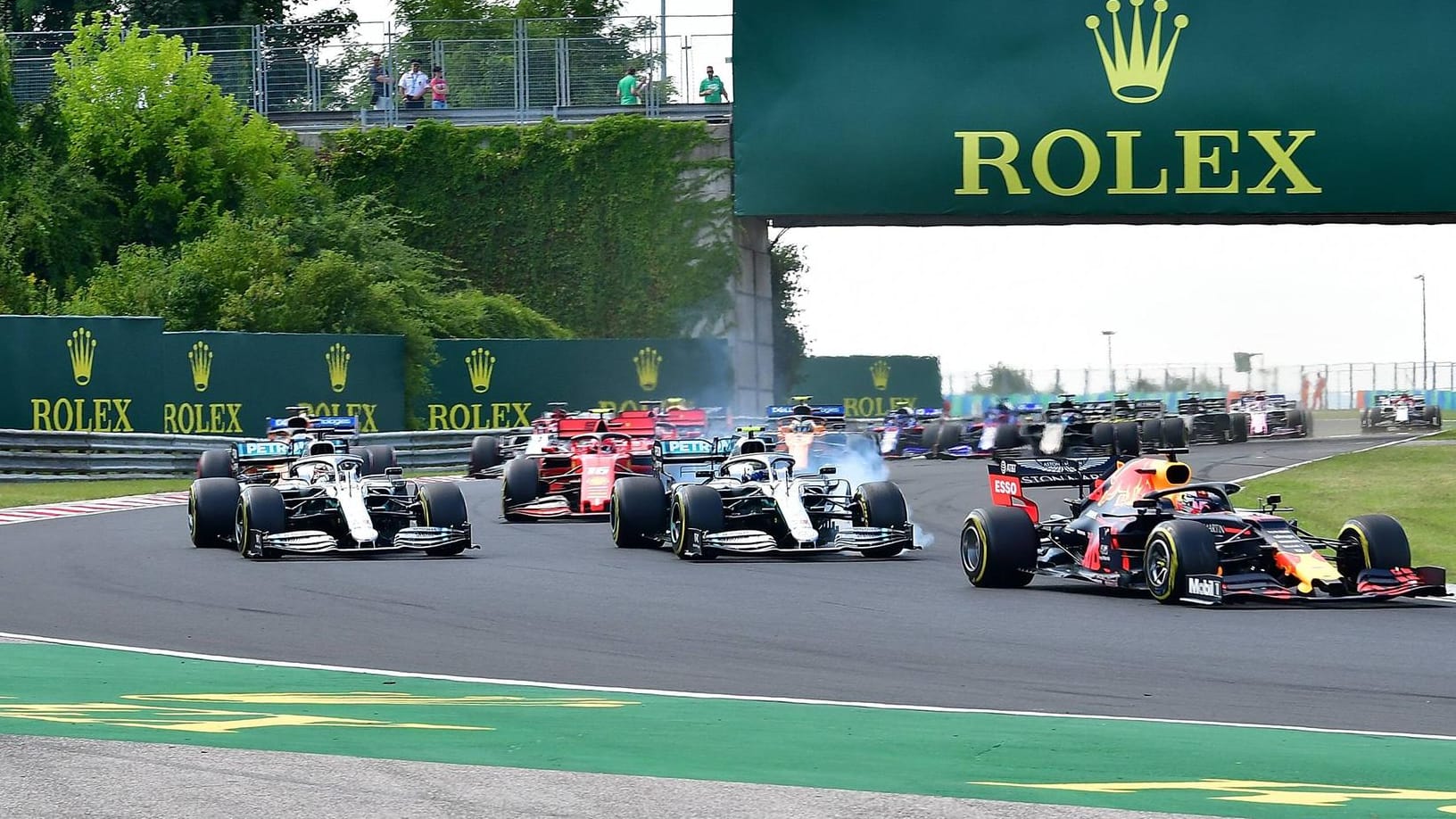 Großer Preis von Ungarn: Szene aus der letzten Saison auf dem Hungaroring.