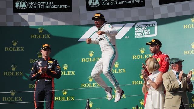 Feierte 2019 seinen insgesamt sechsten Sieg auf dem Hungaroring: Lewis Hamilton.